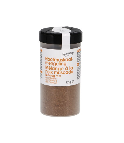 Everyday nootmuskaat gemalen