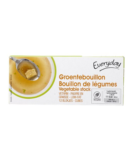 EVERYDAY bouillon groenten 12x10g
