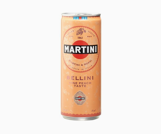 MARTINI Bellini 4% blik 25cl