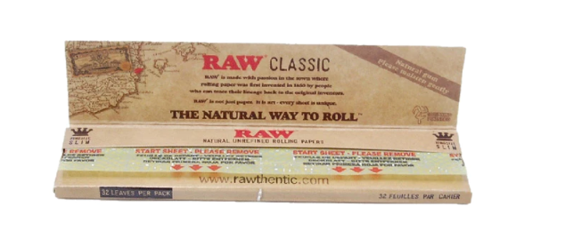 Raw kingsize sigarettenpapier 50x32