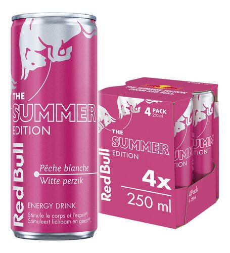 RED BULL Summer Ed. witte perzik 25cl
