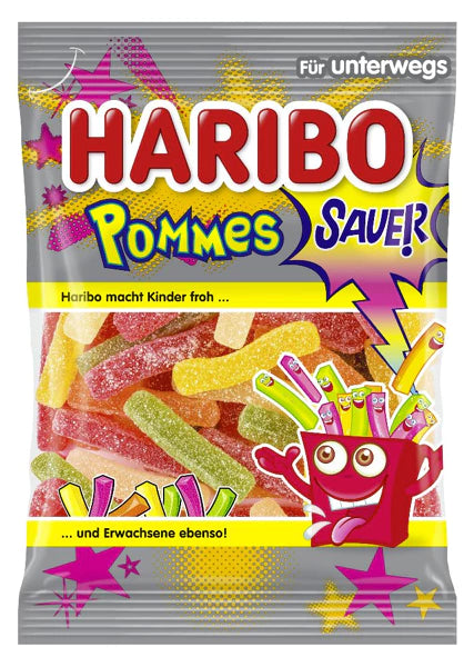 Haribo sour fries 100g