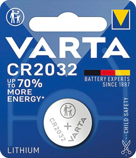 Varta Cr 2032 - Lithium Knoopcel Batterij - 3 Volt - 1 Stuk