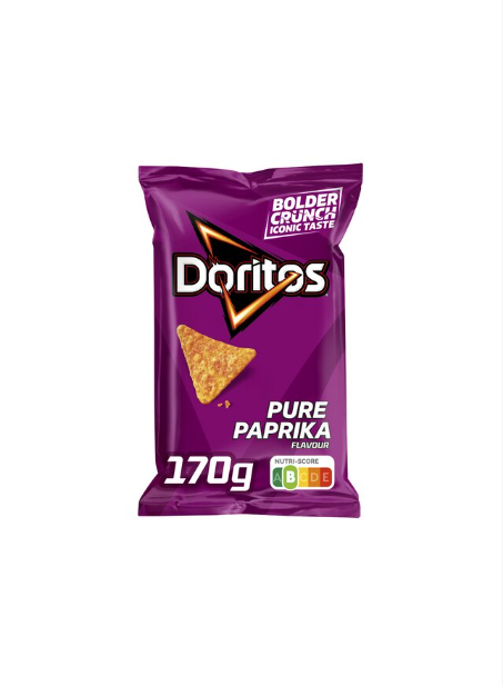 Doritos pure paprika flavour 170g