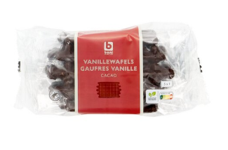 Boni Vanillewafels Cacao (5pcs)