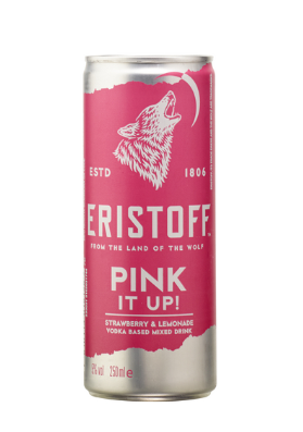 ERISTOFF Pink It Up! 5% blik 25cl