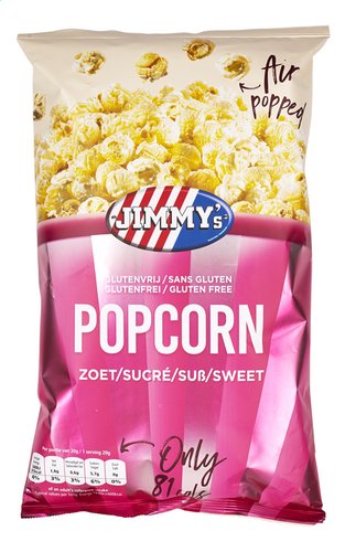 Jimmy popcorn sweet zoet